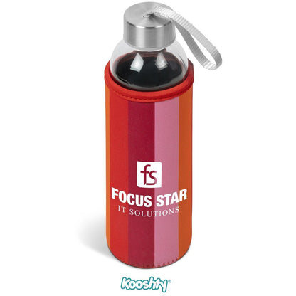 Kooshty Quirky Glass Water Bottle - 500ml