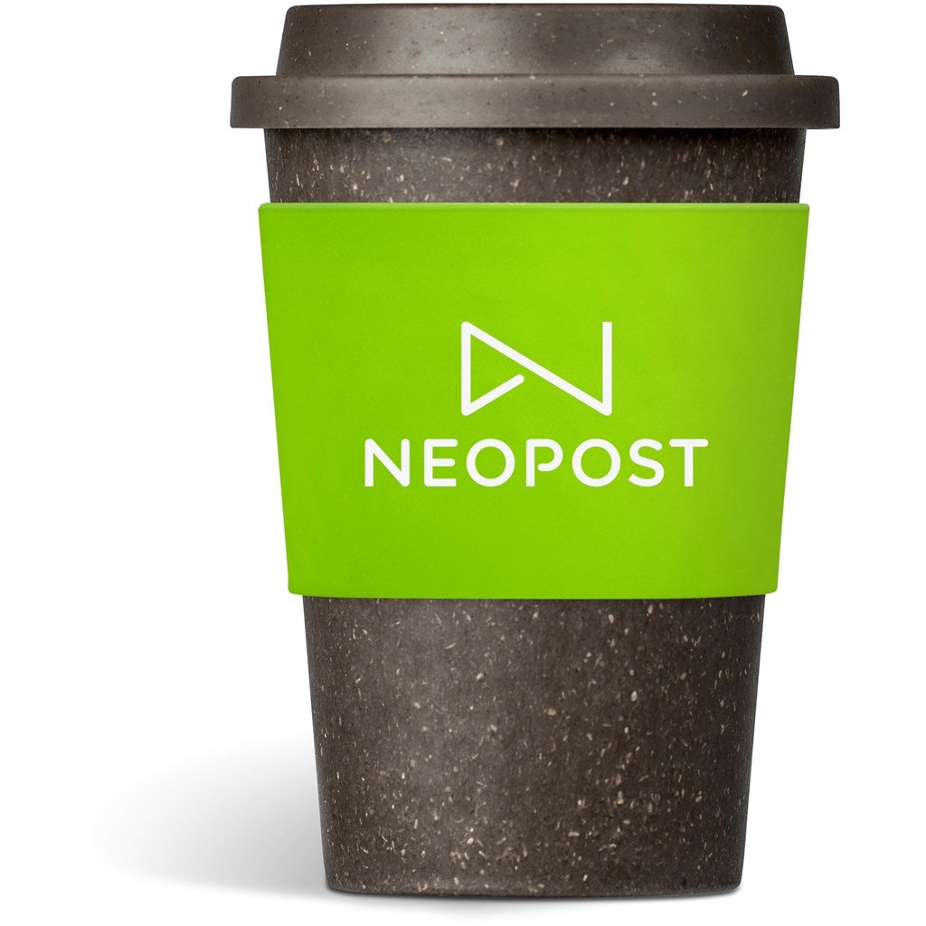 Kooshty Brown Bean Plastic Double-Wall Tumbler – 400ml