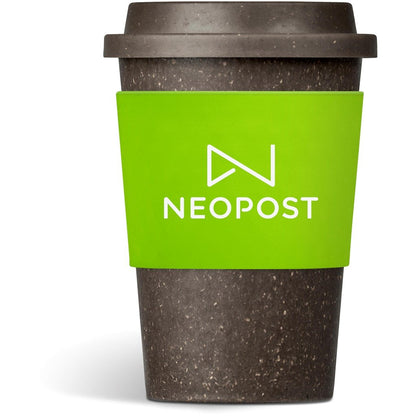 Kooshty Brown Bean Plastic Double-Wall Tumbler – 400ml