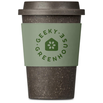 Kooshty Brown Bean Plastic Double-Wall Tumbler – 400ml