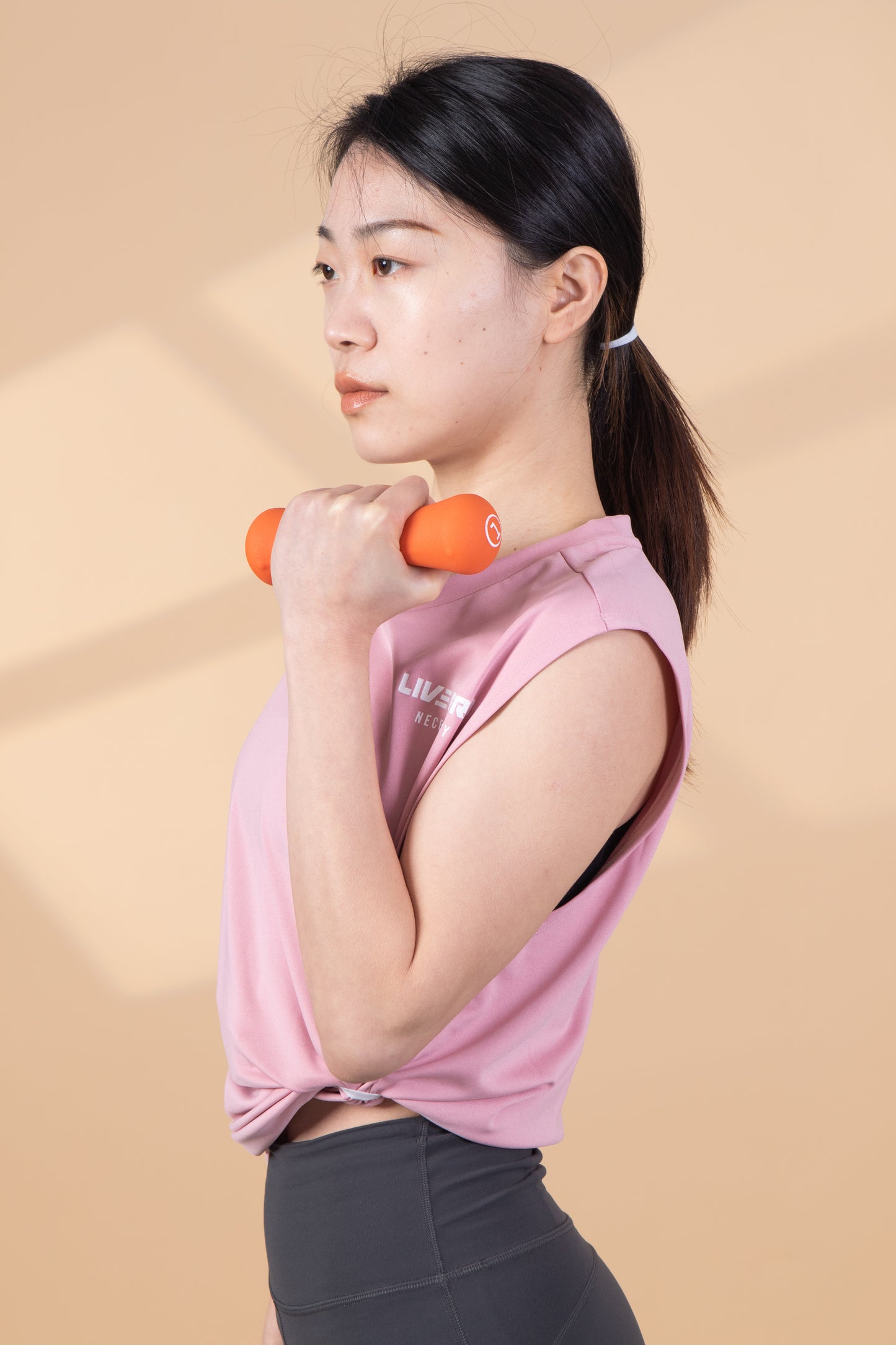 Live Up Bone Head Dumbbell 1kg Set Of 2