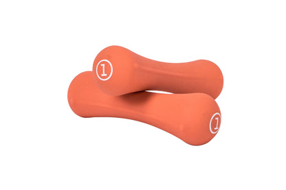 Live Up Bone Head Dumbbell 1kg Set Of 2