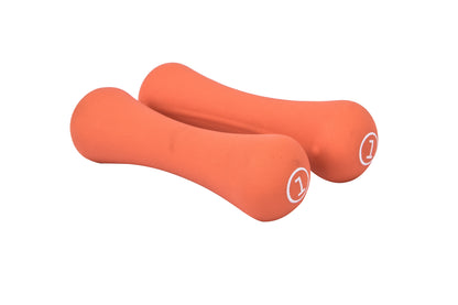 Live Up Bone Head Dumbbell 1kg Set Of 2