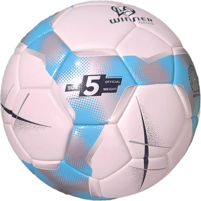 Winner Soccer Ball Paragon Blue/White