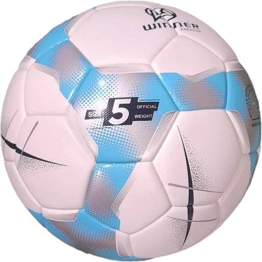 Winner Soccer Ball Paragon Blue/White