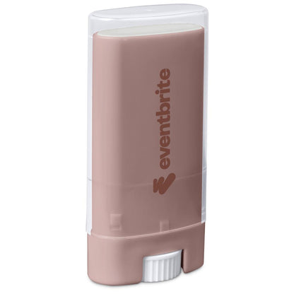 Pink stick with 'eventbrite' logo on a white background

