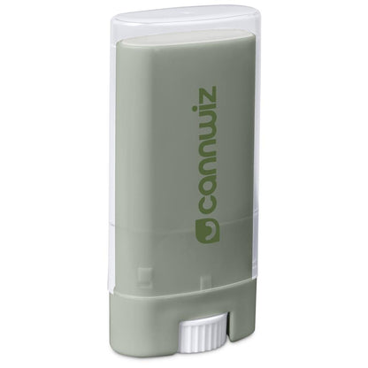 Cannabis product container with 'canwiz' branding on a white background

