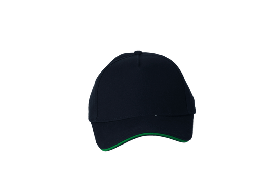 Sandwich Cap Navy&emerald