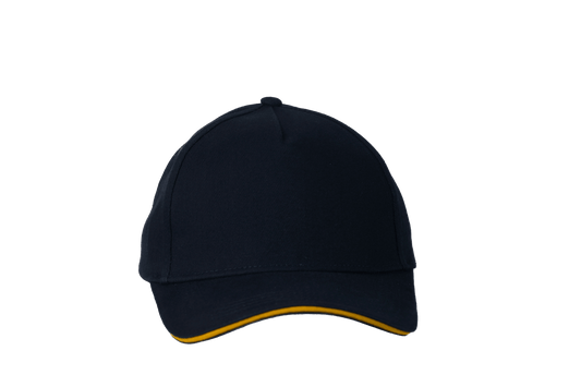 Sandwich Cap Navy&gold