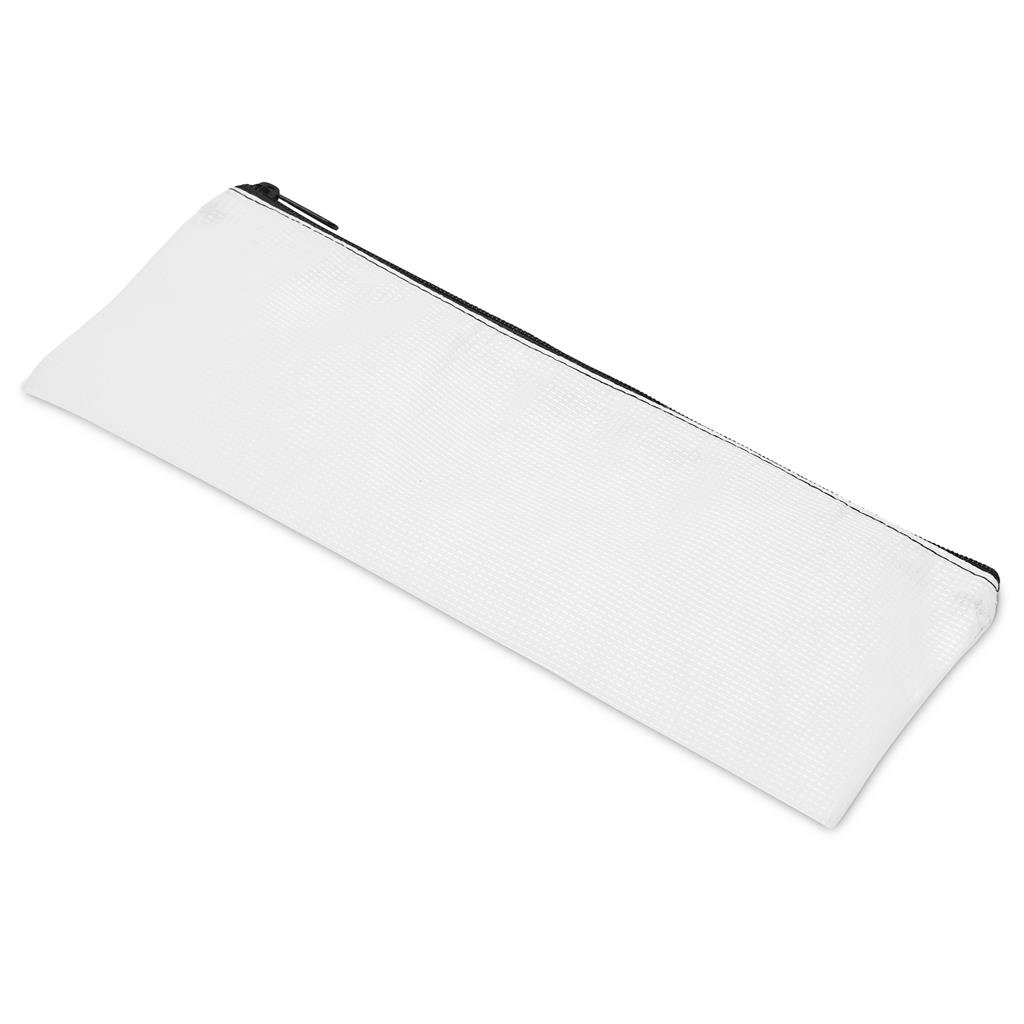 Pre-Production Sample Hoppla Parker Recycled PET Stitch-Bond Pencil Case