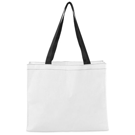 Pre-Production Sample Hoppla Menlyn Recycled PET Stitch-Bond Shopper