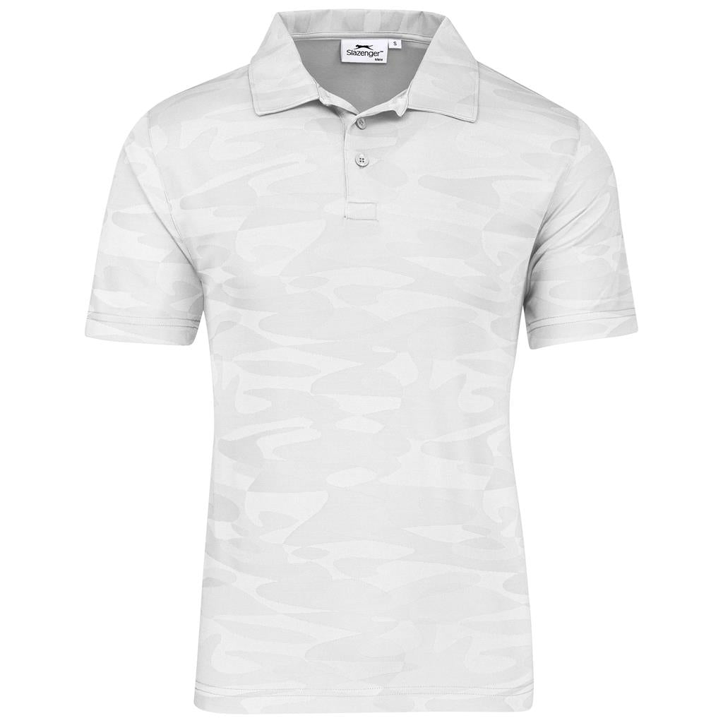 White polo shirt on a white background

