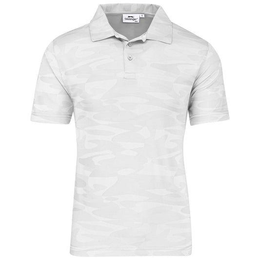 White polo shirt on a white background


