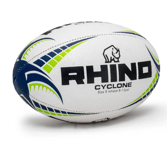Cyclone XV Training Rugby Ball Rhino