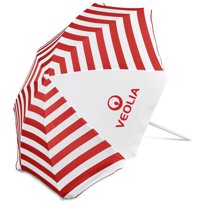 Serendipio Tanereef Stripe Beach Umbrella