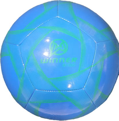 Winner Soccer Ball W1000 Blue/Lime