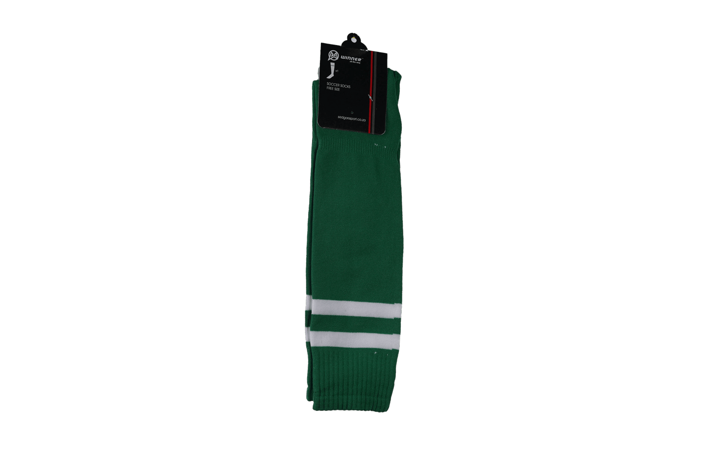 Winner Soccer Socks Bottle Green&#038;white