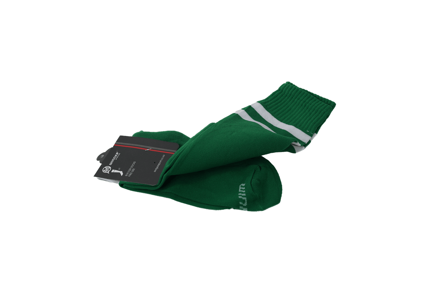Winner Soccer Socks Bottle Green&#038;white
