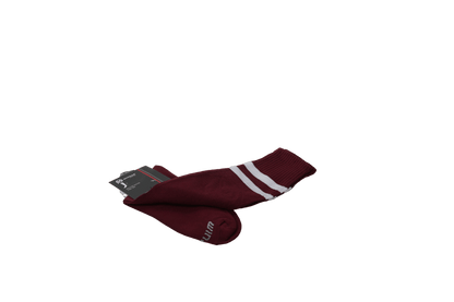 Winner Soccer Socks Maroon&#038;white
