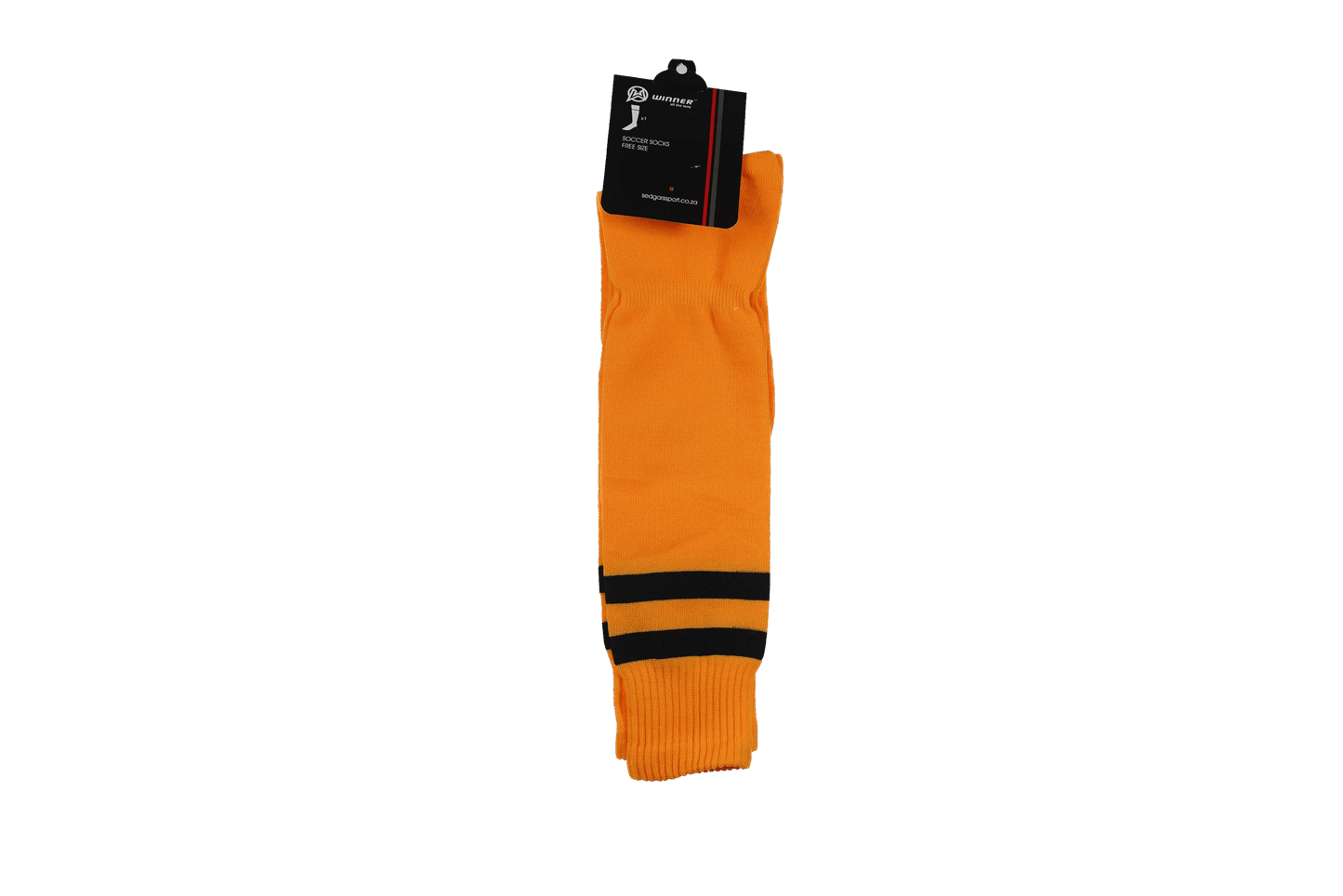 Winner Soccer Socks Orange&#038;black