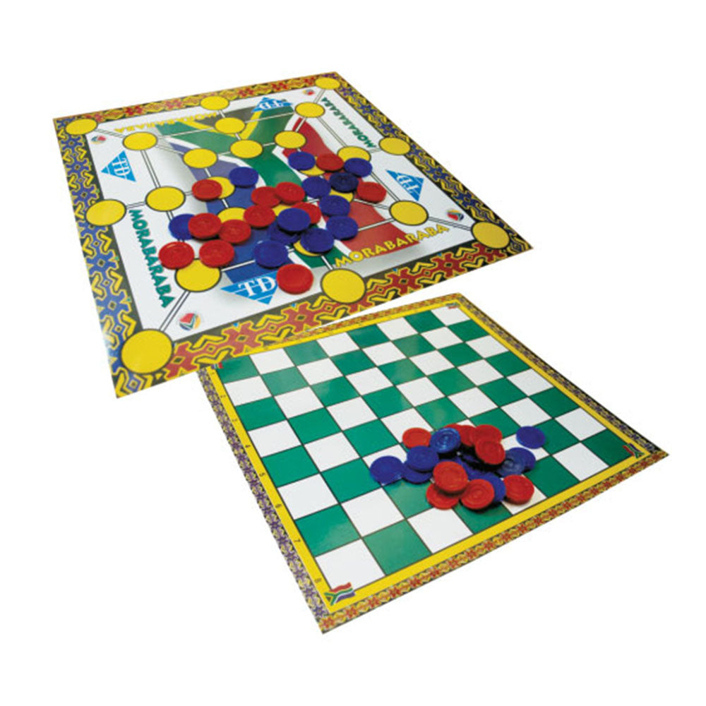 Indigenous Games (Marabaraba Board Pvc & Coins)